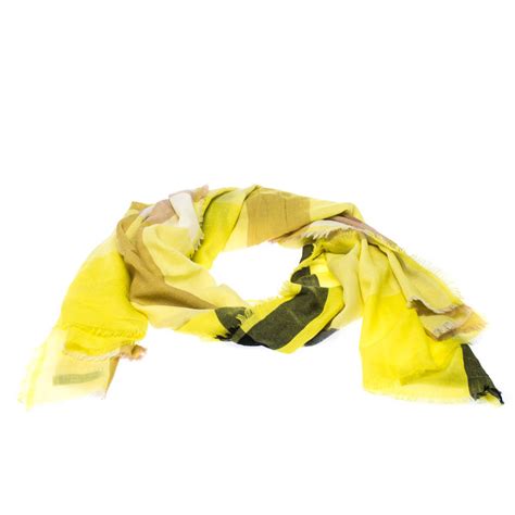 burberry scarf 4065319 bright lemon|The Burberry Scarf .